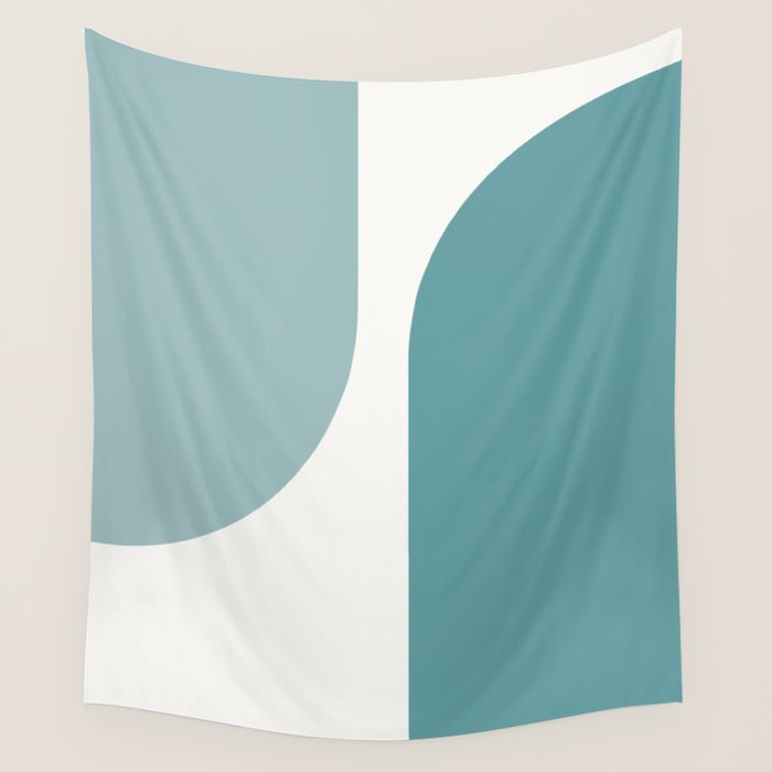 Modern Minimal Arch Abstract XX Wall Tapestry Gallery Image 4