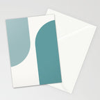 Modern Minimal Arch Abstract XX Stationery Card Gallery Image 2