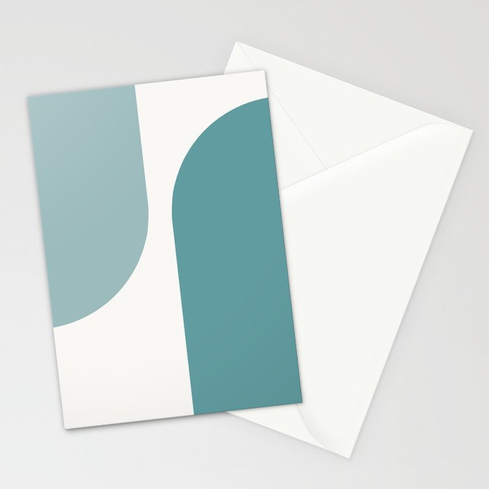 Modern Minimal Arch Abstract XX Stationery Card Gallery Image 2