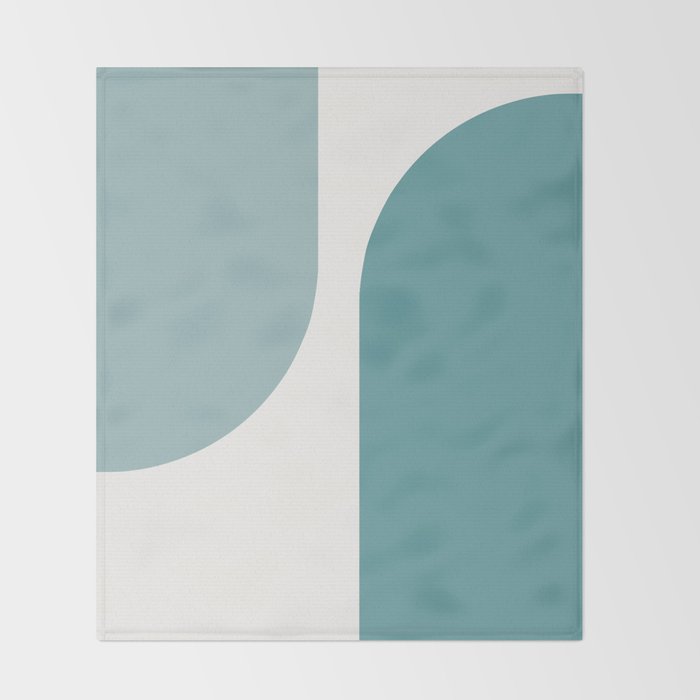 Modern Minimal Arch Abstract XX Throw Blanket Gallery Image 2