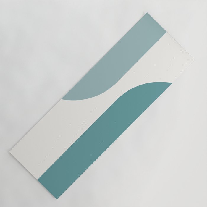 Modern Minimal Arch Abstract XX Yoga Mat Gallery Image 1