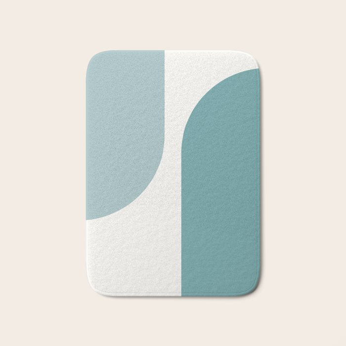 Modern Minimal Arch Abstract XX Bath Mat Gallery Image 1
