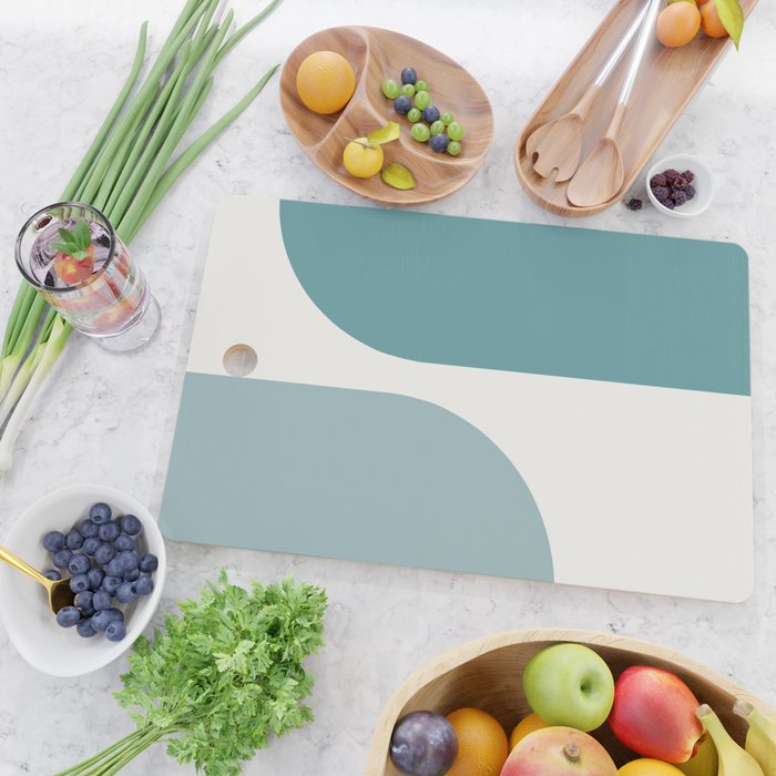 Modern Minimal Arch Abstract XX Cutting Board Gallery Image 2