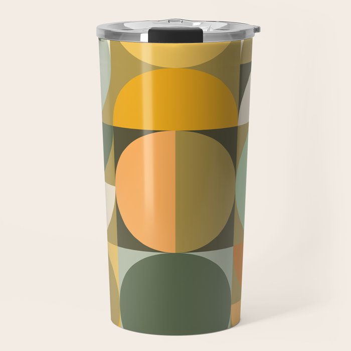 Modern Geometric 91A Travel Mug Gallery Image 1