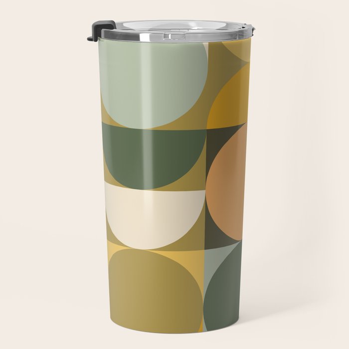 Modern Geometric 91A Travel Mug Gallery Image 3
