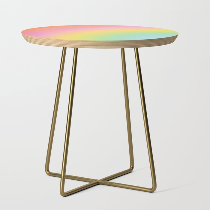 The Rainbow of Love #abstract #colourlove Side Table Gallery Image 1