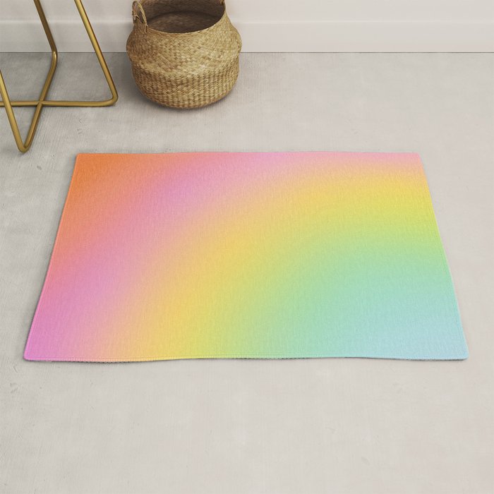 The Rainbow of Love #abstract #colourlove Rug Gallery Image 1