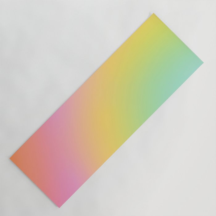 The Rainbow of Love #abstract #colourlove Yoga Mat Gallery Image 1