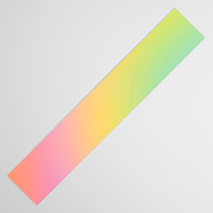 The Rainbow of Love #abstract #colourlove Table Runner Gallery Image 3