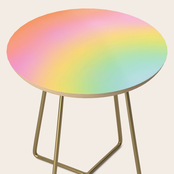 The Rainbow of Love #abstract #colourlove Side Table Gallery Image 2
