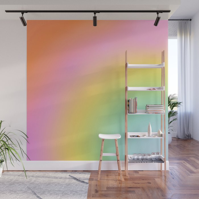 The Rainbow of Love #abstract #colourlove Wall Mural Gallery Image 1