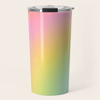 The Rainbow of Love #abstract #colourlove Travel Mug Gallery Image 1