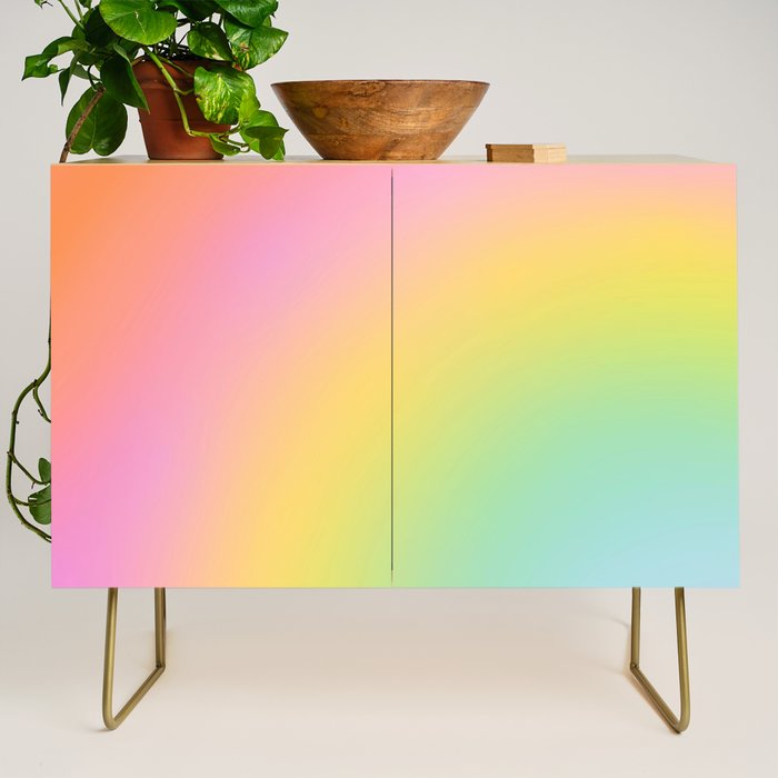 The Rainbow of Love #abstract #colourlove Credenza Gallery Image 1
