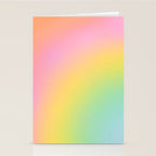 The Rainbow of Love #abstract #colourlove Stationery Card Gallery Image 2