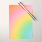 The Rainbow of Love #abstract #colourlove Wrapping Paper Gallery Image 1