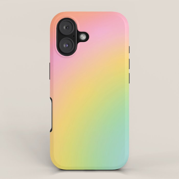 The Rainbow of Love #abstract #colourlove iPhone Case Gallery Image 1
