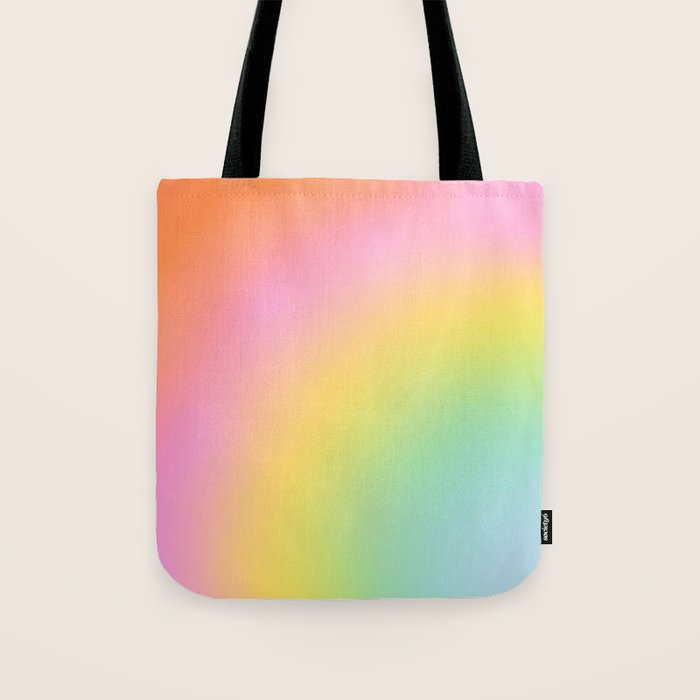The Rainbow of Love #abstract #colourlove Tote Bag Gallery Image 1