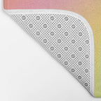 The Rainbow of Love #abstract #colourlove Bath Mat Gallery Image 2