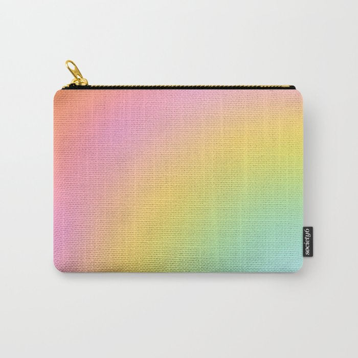 The Rainbow of Love #abstract #colourlove Carry All Pouch Gallery Image 1