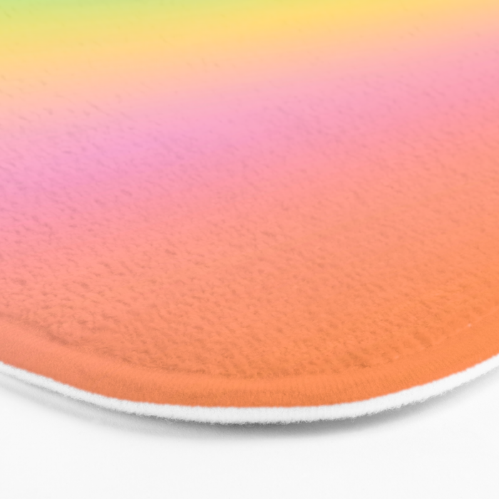 The Rainbow of Love #abstract #colourlove Bath Mat Gallery Image 3