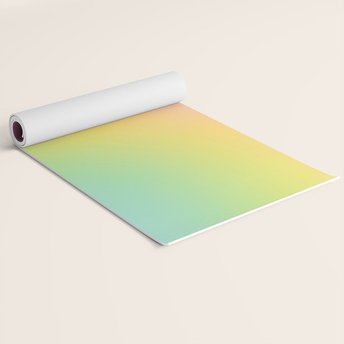 The Rainbow of Love #abstract #colourlove Yoga Mat Gallery Image 2