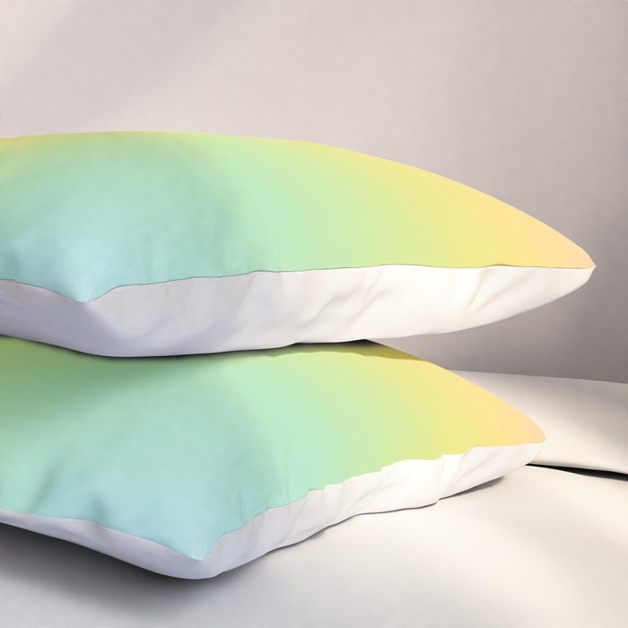 The Rainbow of Love #abstract #colourlove Pillow Sham Gallery Image 3