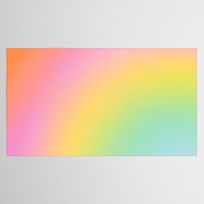 The Rainbow of Love #abstract #colourlove Tablecloth Gallery Image 2