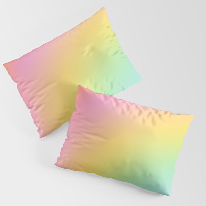 The Rainbow of Love #abstract #colourlove Pillow Sham Gallery Image 3
