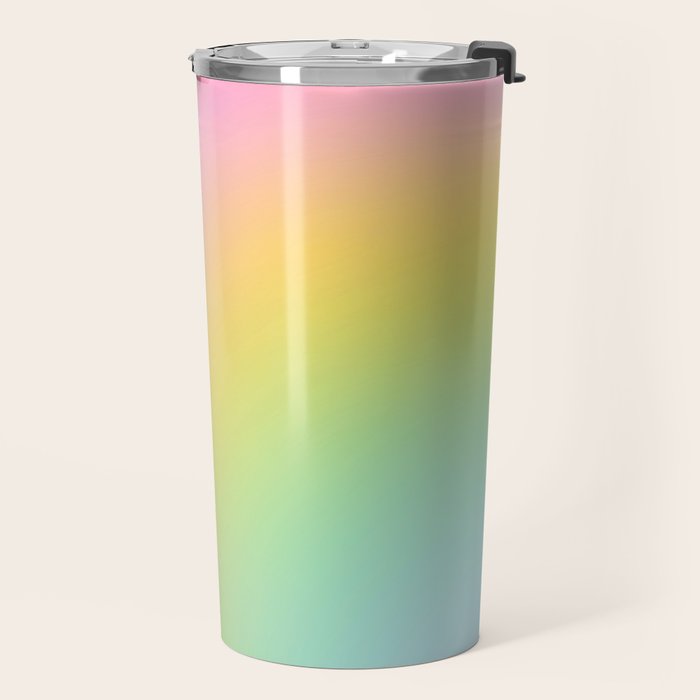 The Rainbow of Love #abstract #colourlove Travel Mug Gallery Image 2