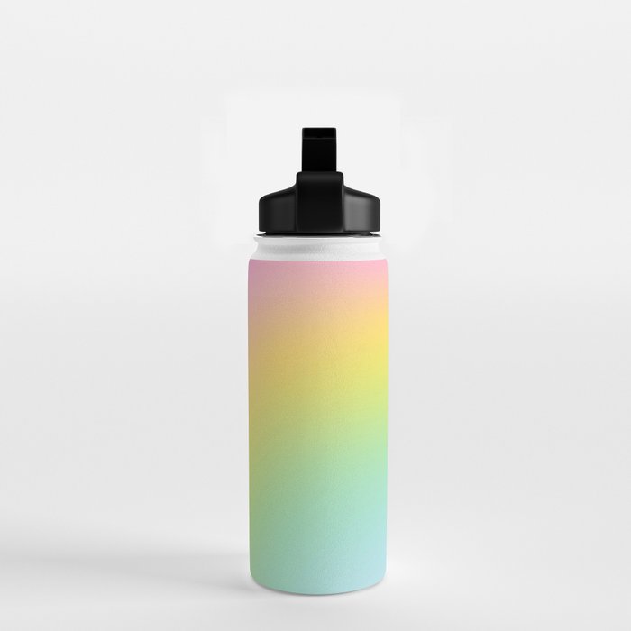 The Rainbow of Love #abstract #colourlove Water Bottle Gallery Image 2