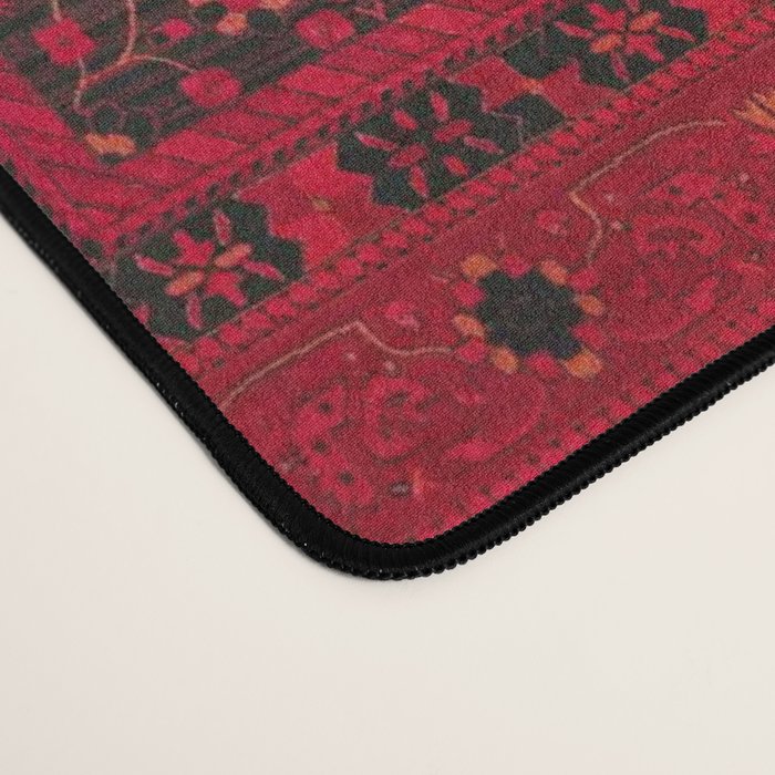 Scarlet Elegance: Oriental Moroccan & Ottoman Artistry Desk Mat Gallery Image 4