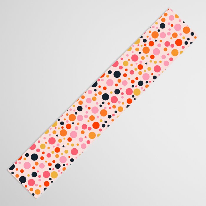 Bubbles: PATTERN 09 | The Peach Edition Table Runner Gallery Image 3