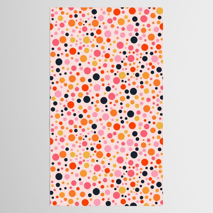 Bubbles: PATTERN 09 | The Peach Edition Tablecloth Gallery Image 2