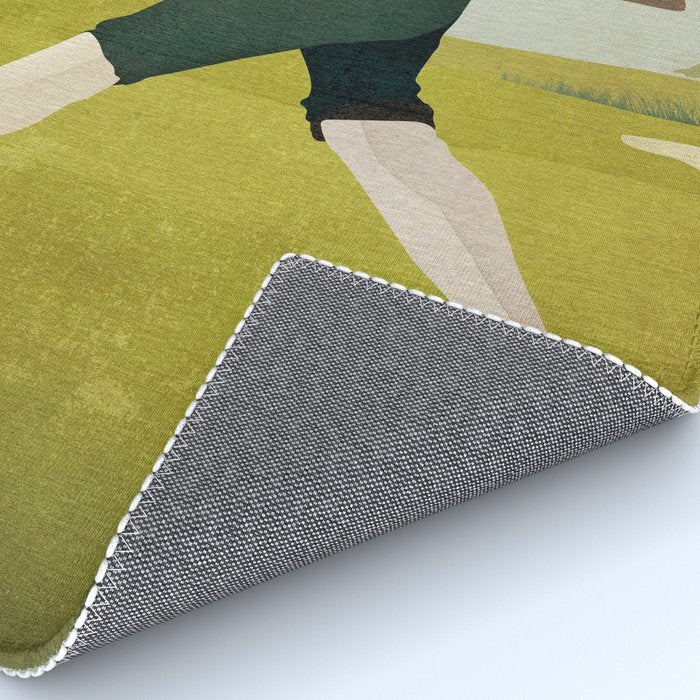 Vintage Golf Rug Gallery Image 4