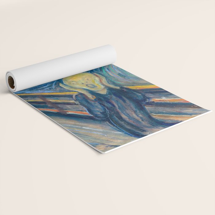 Edvard Munch The Scream Yoga Mat Gallery Image 2