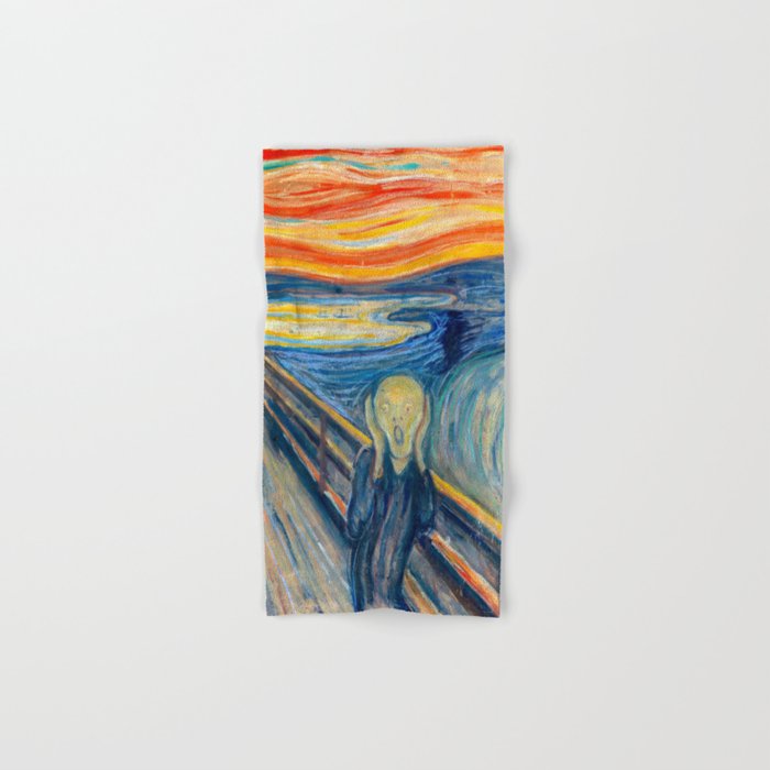 Edvard Munch The Scream Bath Towel Gallery Image 1