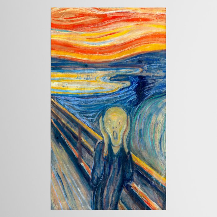 Edvard Munch The Scream Tablecloth Gallery Image 2