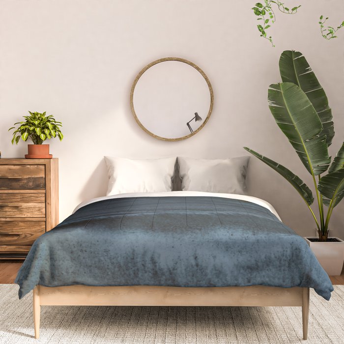 WITHIN THE TIDES NIGHT BEACH by Monika Strigel Comforter Gallery Image 3