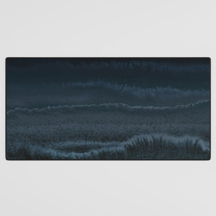 WITHIN THE TIDES NIGHT BEACH by Monika Strigel Desk Mat Gallery Image 3