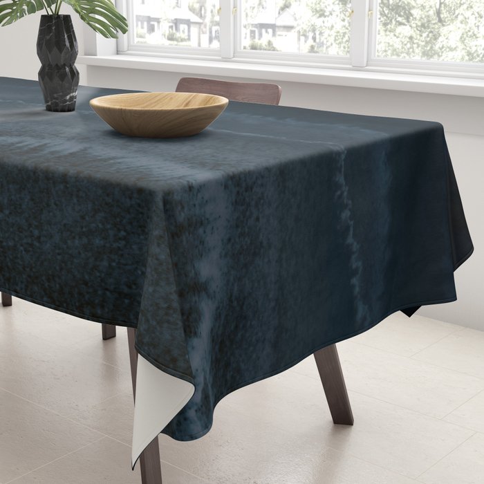 WITHIN THE TIDES NIGHT BEACH by Monika Strigel Tablecloth Gallery Image 3