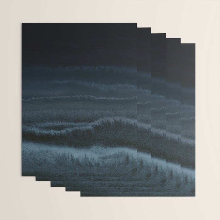 WITHIN THE TIDES NIGHT BEACH by Monika Strigel Wrapping Paper Gallery Image 3
