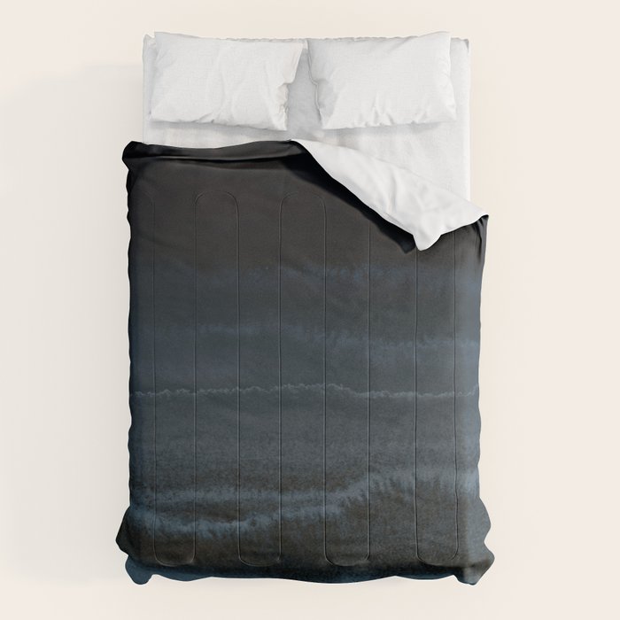 WITHIN THE TIDES NIGHT BEACH by Monika Strigel Comforter Gallery Image 1