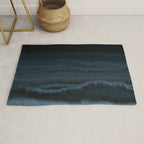 WITHIN THE TIDES NIGHT BEACH by Monika Strigel Rug Gallery Image 1