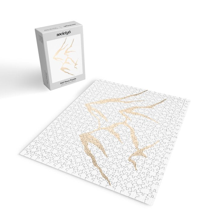 Adventure White Gold Mountains Jigsaw Puzzle Gallery Image 2