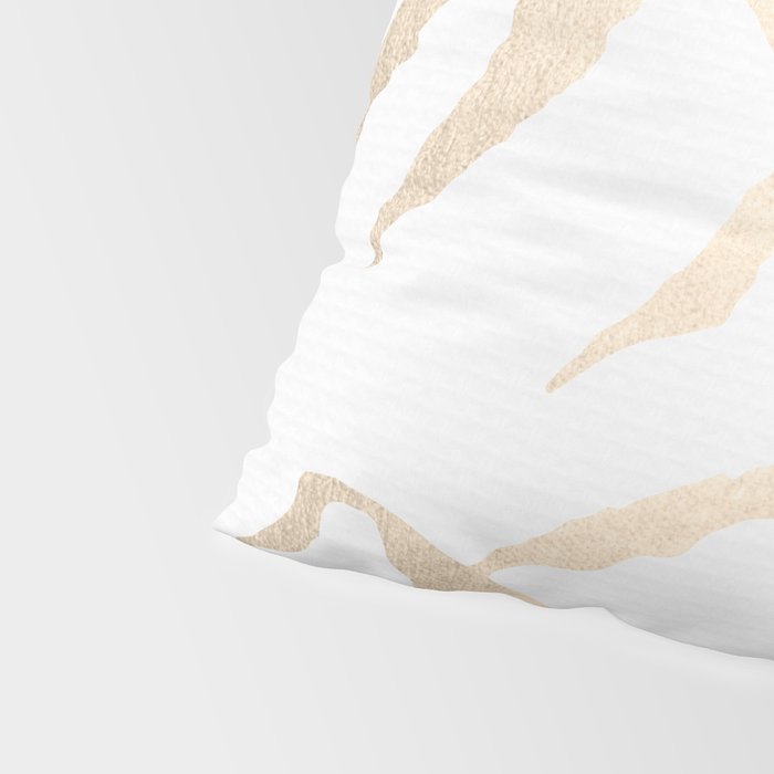 Adventure White Gold Mountains Pillow Sham Gallery Image 4