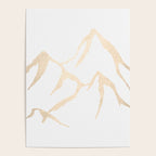 Adventure White Gold Mountains Poster Gallery Image 4