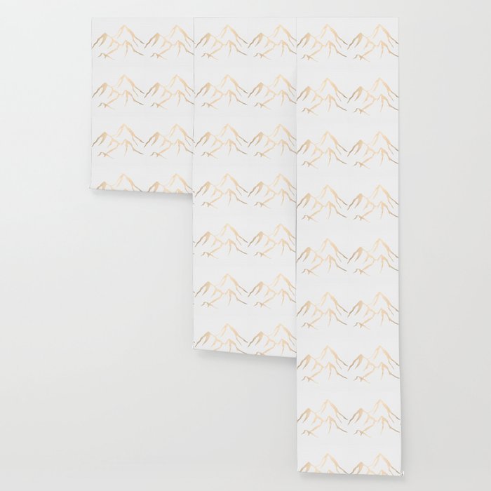 Adventure White Gold Mountains Wallpaper Gallery Image 3