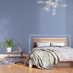 Periwinkle Blue Minimalist Wallpaper Gallery Image 3