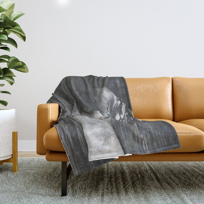SUMMER WAVES VI Throw Blanket Gallery Image 1