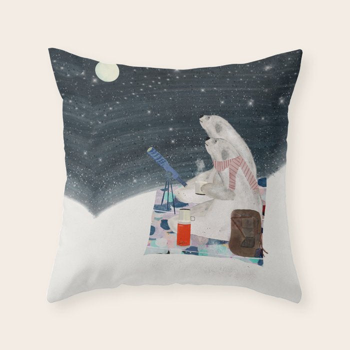 the stargazers Throw Pillow Gallery Image 6